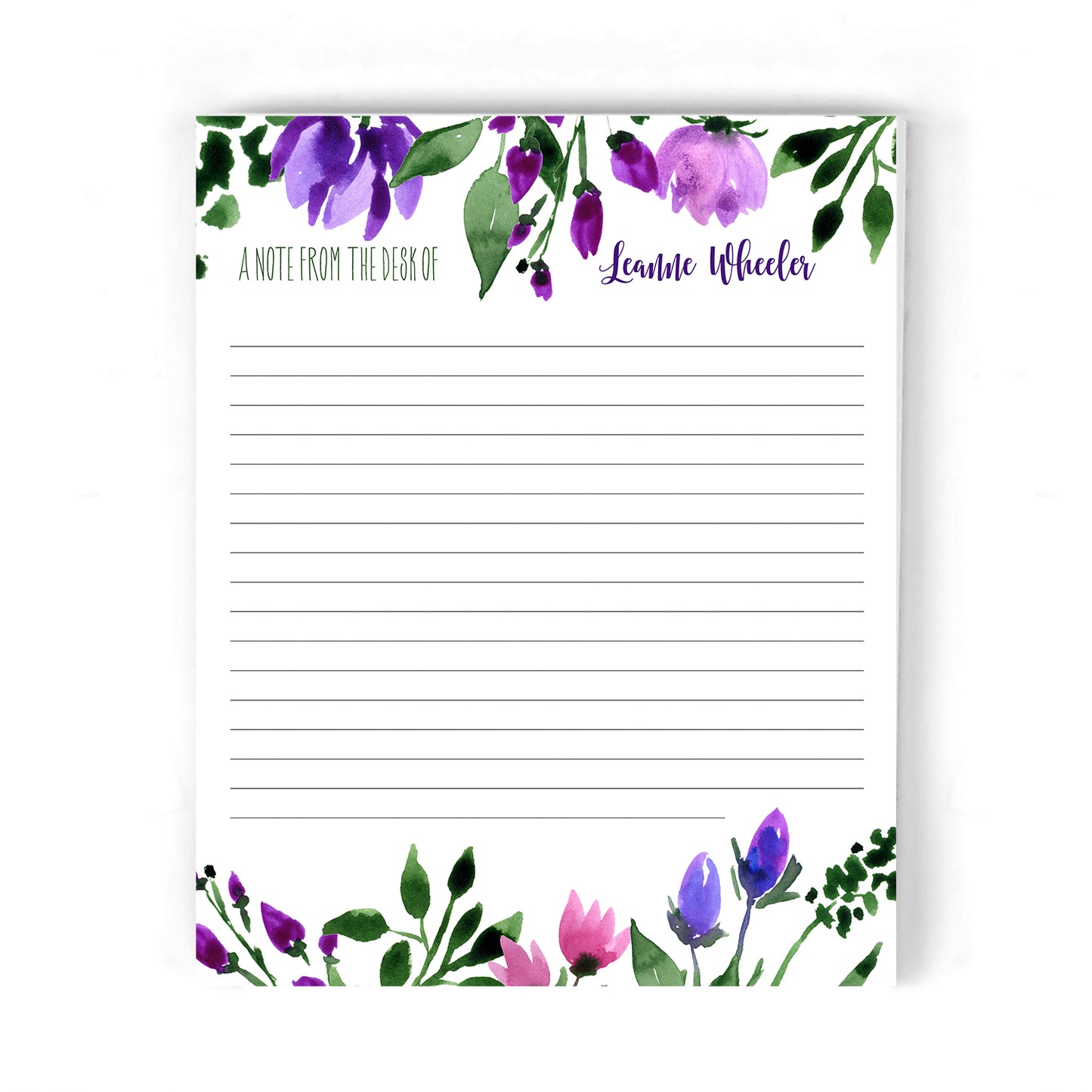 Beaming Bloom Notepad