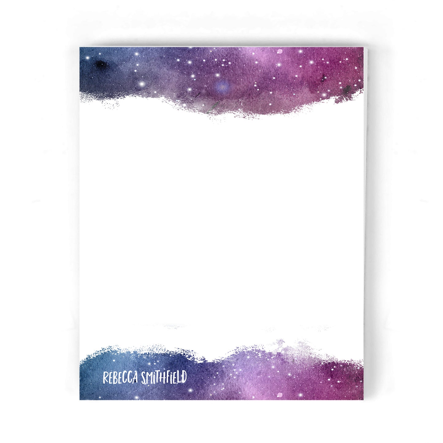 Galaxy Night Sky Notepad