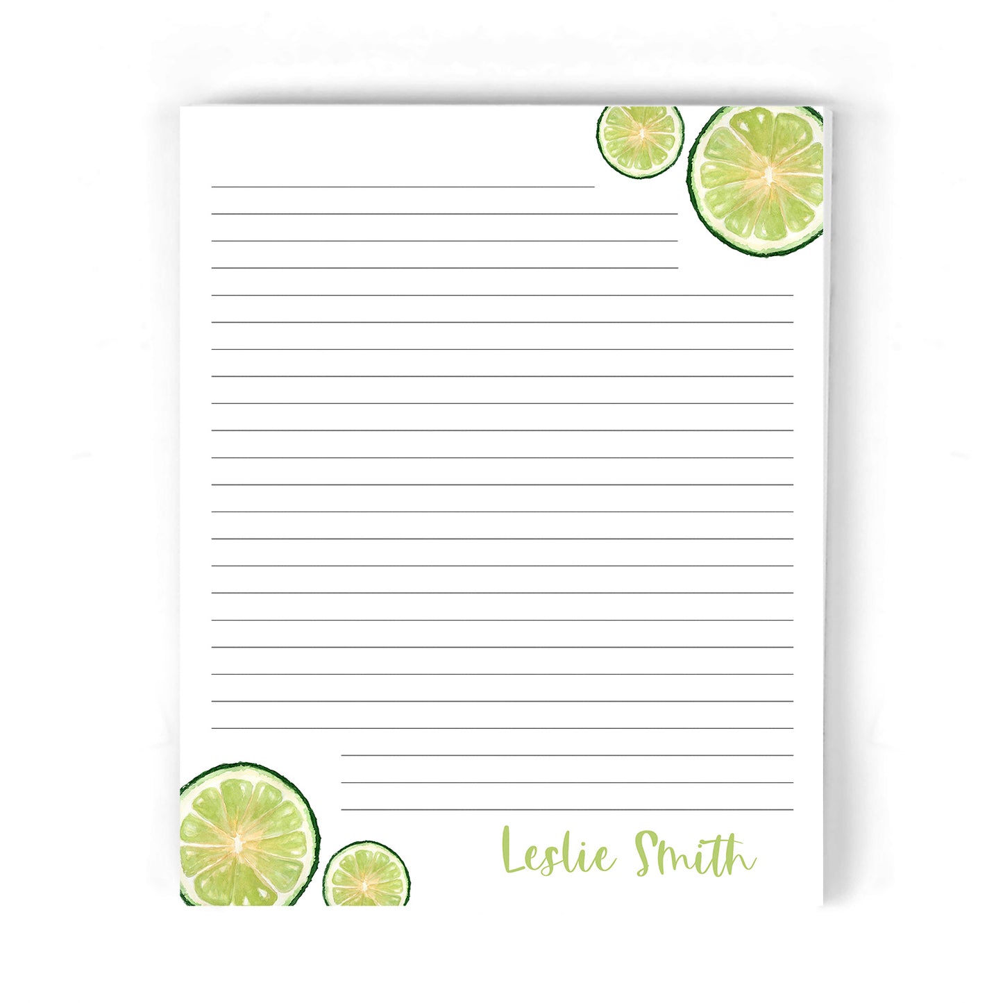 Wedge of Lime Notepad