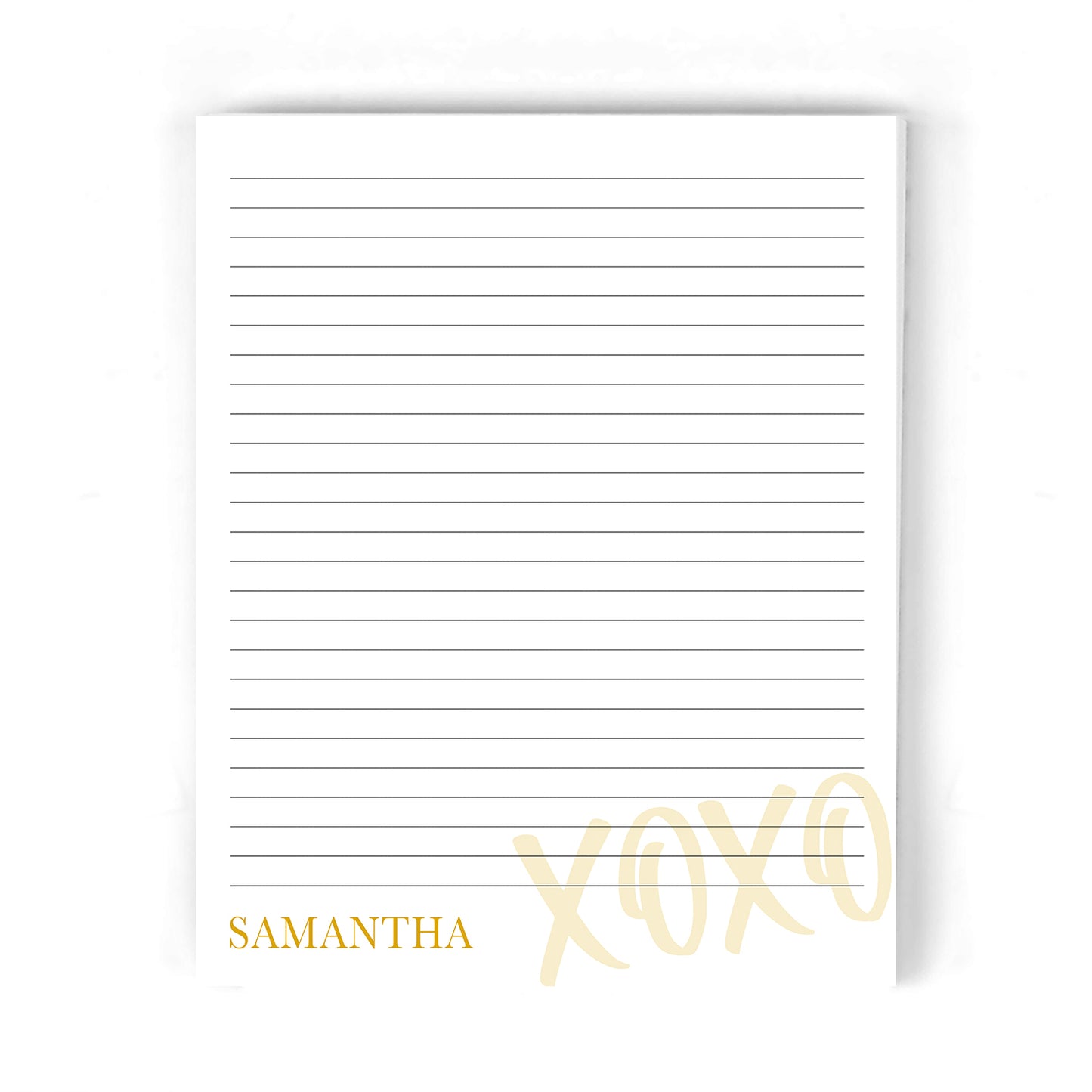 XOXO Notepad