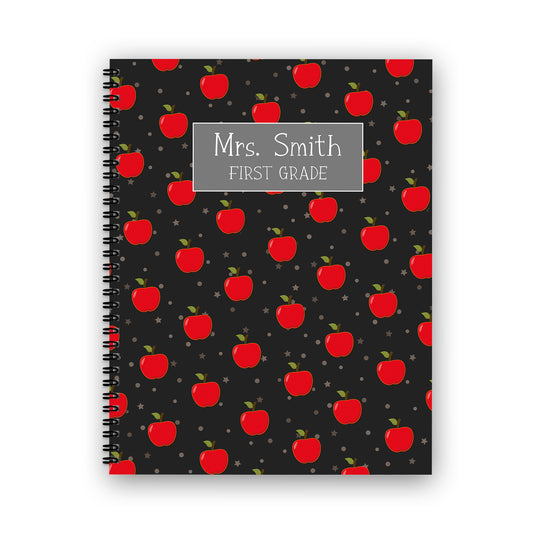 Apple Pattern Notebook