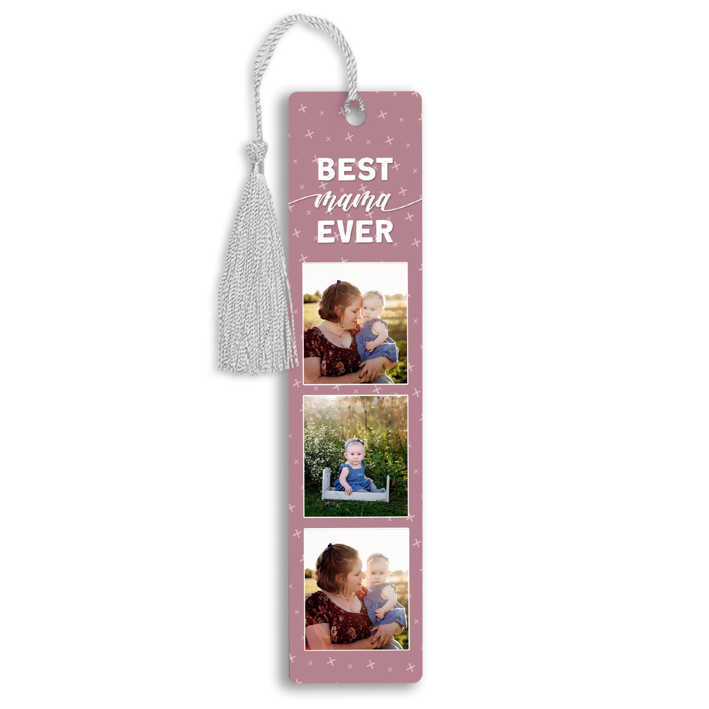 Best Mama Ever Feminine Photo Bookmark