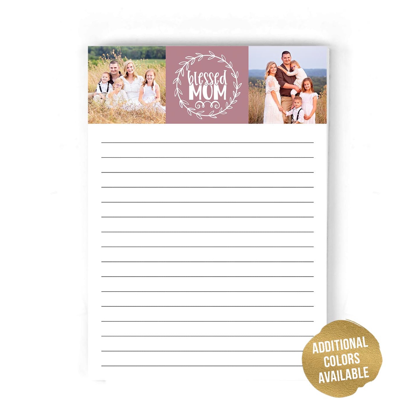 Blessed Mom Notepad