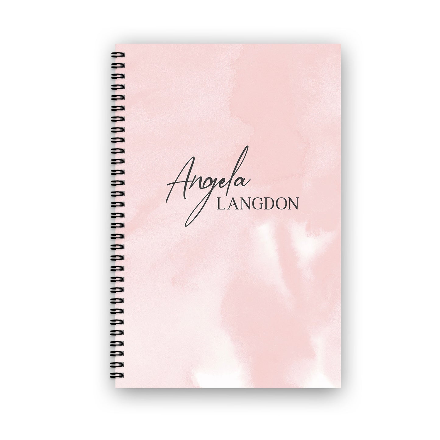 Blush Watercolor Notebook