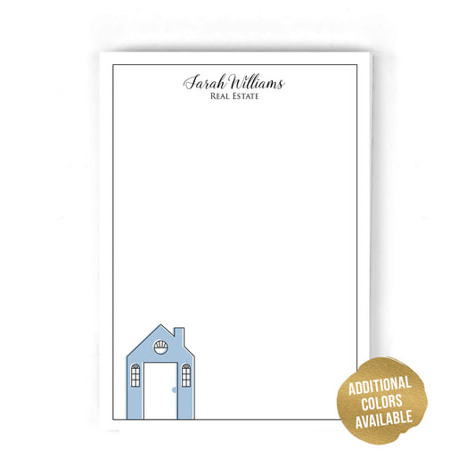 Color House Real Estate Notepad