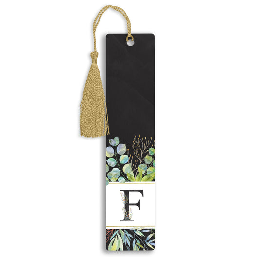 Floral Letter Bookmark