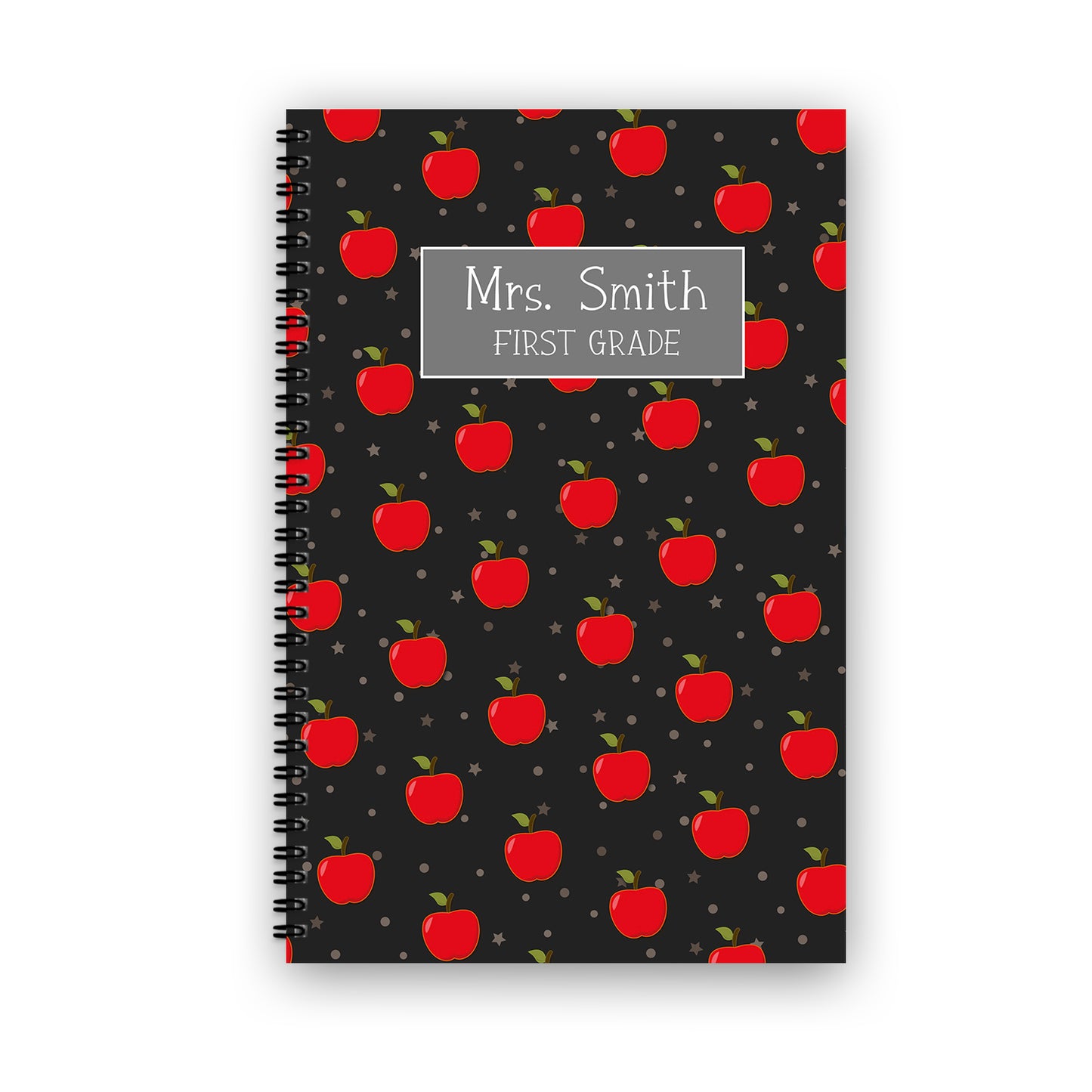 Apple Pattern Notebook