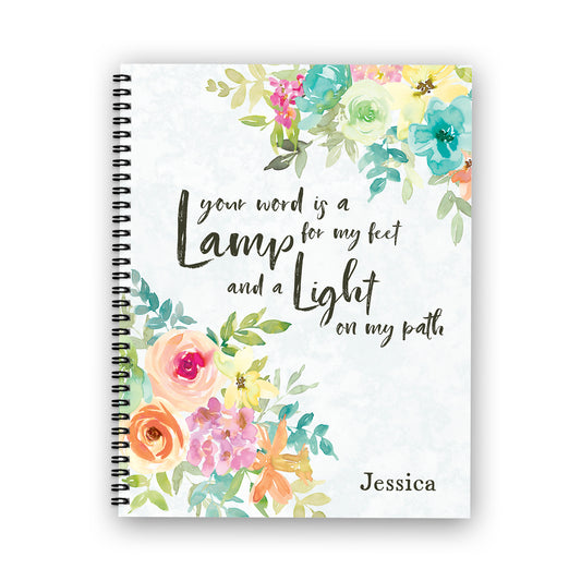 Lamp For My Feet Notebook