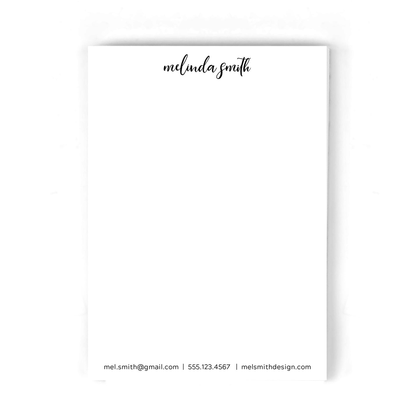 Personal Business Notepad