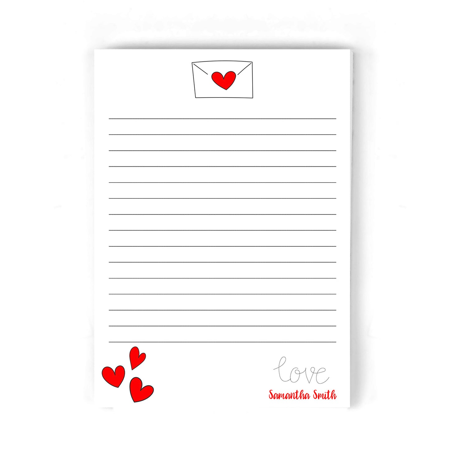 Sent with Love Notepad