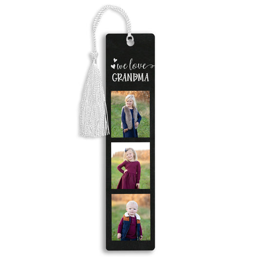 We Love Grandma Photo Bookmark